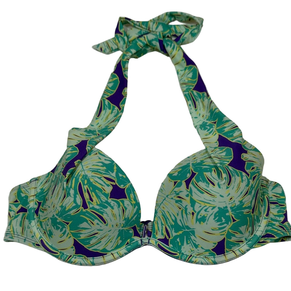 Adore Me Tropical Leaf Sherise Bikini Top SKU1084